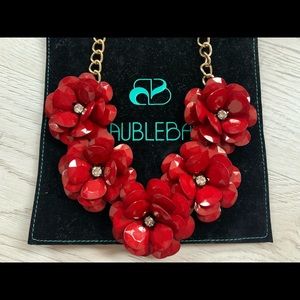 Baublebar brand Flower Blooms Statement Necklace